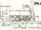 Schéma lokomotivy řady 314.2