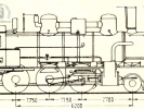 Schéma lokomotivy řady 344.144 - 344.146