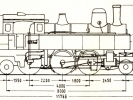Schéma lokomotivy řady 354.0