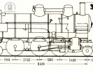 Schéma lokomotivy řady 354.7-01