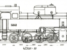 Výkres lokomotiv řady 423.001-030