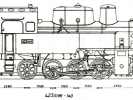 Výkres lokomotiv řady 423.0136-0140